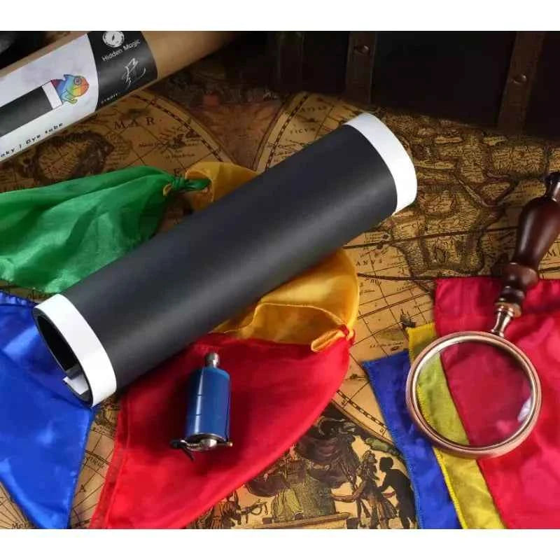 Chameleon Hanky Dye Tube – Silk Color Change Magic Prop by Murphy’s Magic - Big Tim's Magic Emporium