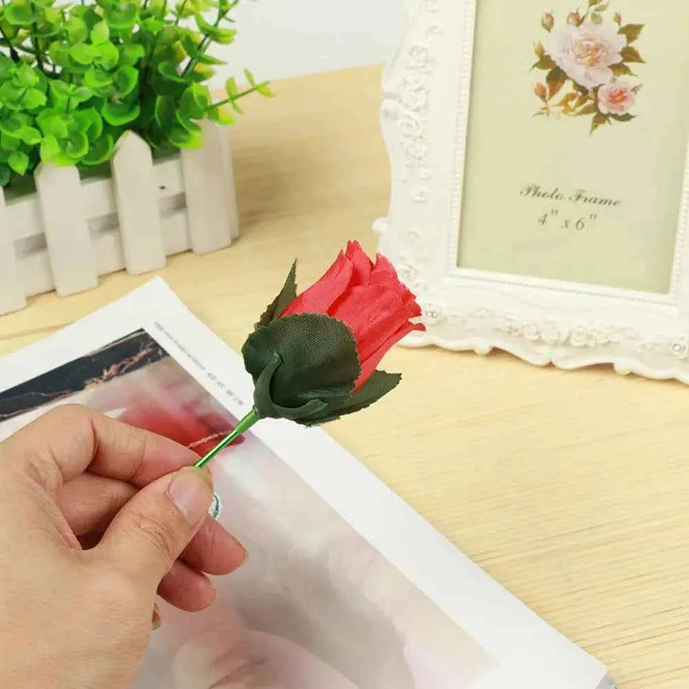 Romantic Fire Rose Magic Trick Prop Torch to Rose Magic Gimmick Stage Performance Magic Toy Valentine Day Proposal Magic Props