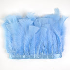 Professional Turkey Feather Fringe Trim 10-15cm