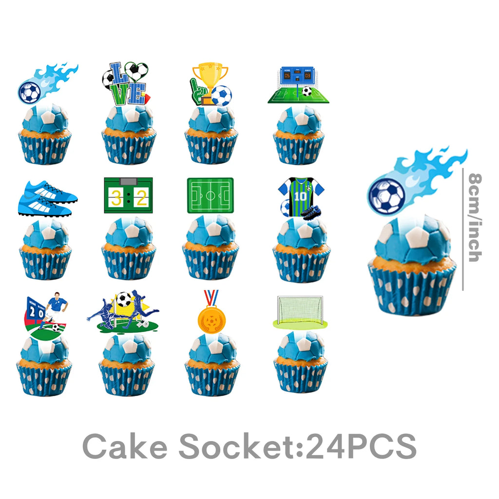 Football Party Stuff Soccer Party Tableware Tablecloth Napkin Cup Plate Soccer Party Backdrop Baby Shower Football Party Favors - Big Tim's Magic Emporium