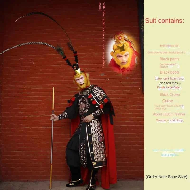 performance clothes stage performance costumes adult stage props mask