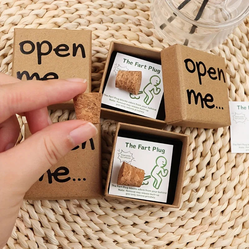 Funny Prank Gift Box with Joke Card & Cartoon Character - "Open Me" Surprise Present, Gift for Birthday, Christmas, Party - Big Tim's Magic Emporium
