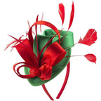 Women’s Feather Fascinator Hairband for Derby, Tea Parties & Events