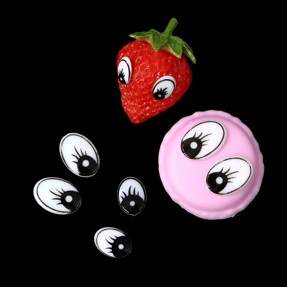 50pcs/bag Puppet Making Not Self-adhesive DIY Craft Dinosaur Eye  Accessories  Eyelash Eyes Creative gift - Big Tim's Magic Emporium