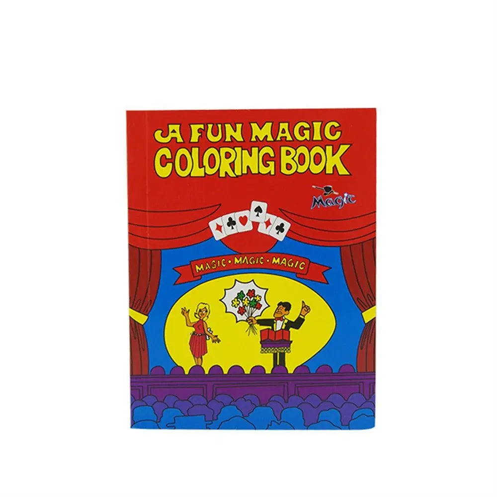 Magic Prop Magic Trick Book Comedy Magic Mentalism Magic Coloring Book Gimmick Props Magician Game Magic Prop Books Children