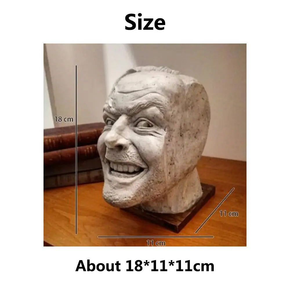 Immersive Gift Funny Accessories Desktop Resin Bookshelf Sculpture decoration Here's Johnny! The Shining - Big Tim's Magic Emporium