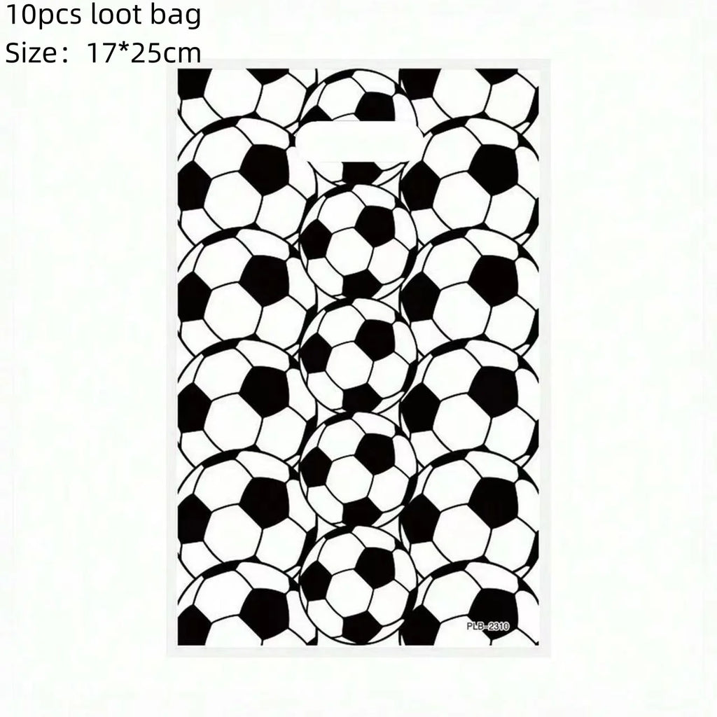 108*180cm Football Tablecloth Party Supplies Disposable Plate Tableware Party Birthday Party Decor Kids Boy Soccer Party Supplie - Big Tim's Magic Emporium