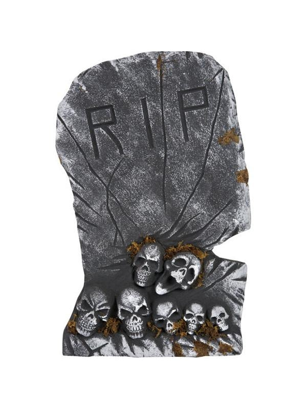 Skulls Weathered Tombstone by Masquerade
