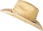 Straw Harvest Cowboy Farm Hand Costume Hat by HalloweenStore.com