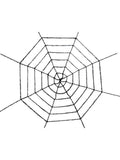 Black Tinsel Spider Web by Masquerade