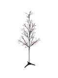 5' Artificial Tree with Purple Lights by Masquerade