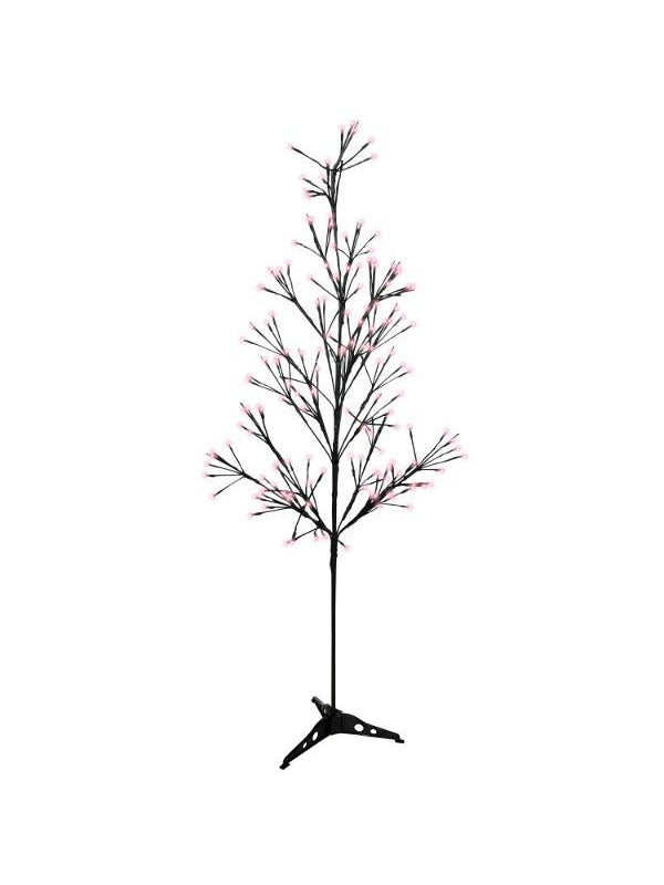 5' Artificial Tree with Purple Lights by Masquerade