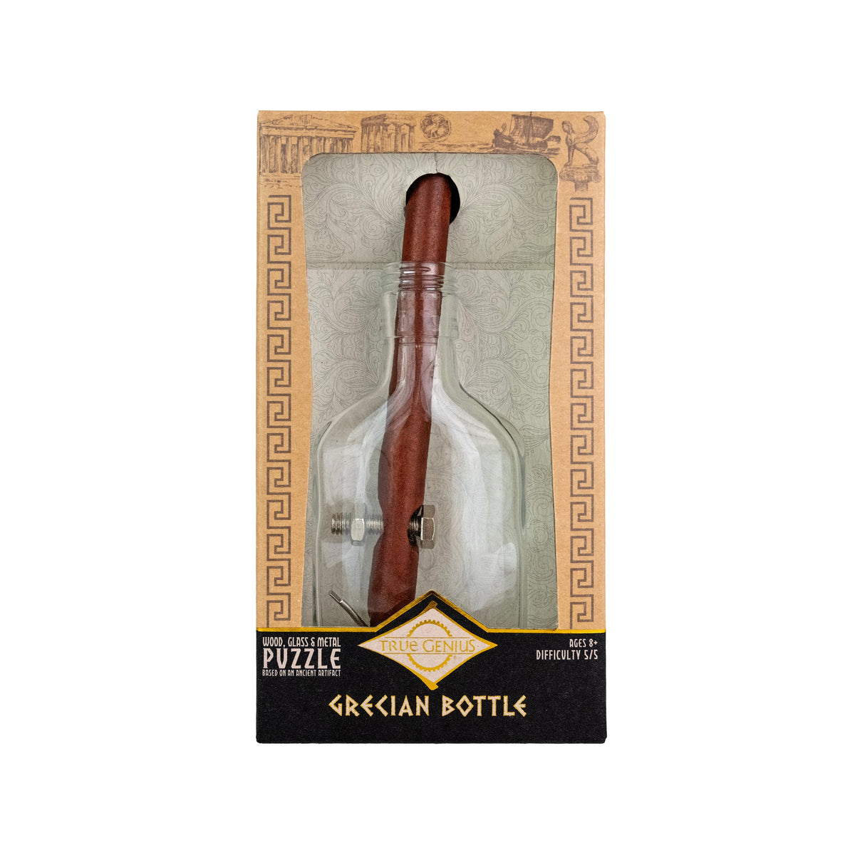 Grecian Bottle - Spatial Reasoning Brainteaser by Project Genius