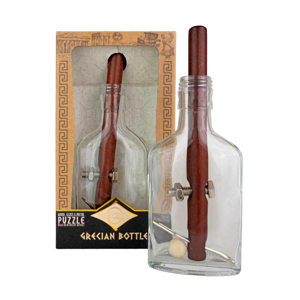 Grecian Bottle - Spatial Reasoning Brainteaser by Project Genius