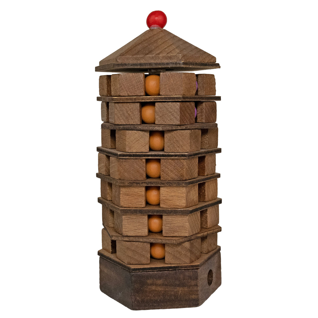 Chinese Pagoda - Turn and Tilt Tower Puzzle by Project Genius