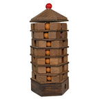 Chinese Pagoda - Turn and Tilt Tower Puzzle by Project Genius