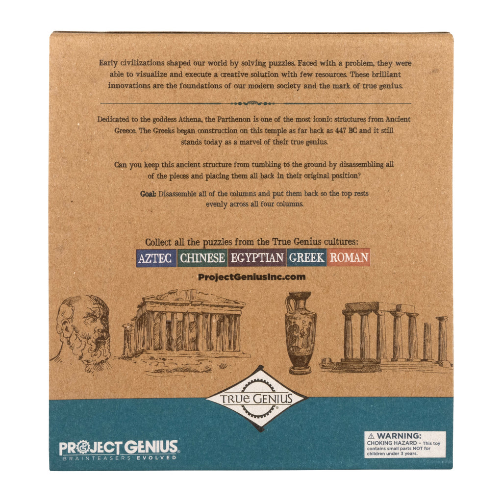 Greek Parthenon - Ancient Rebuild Puzzle by Project Genius