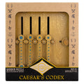 Caesar's Codex - Lever Sliding Wooden Puzzle by Project Genius