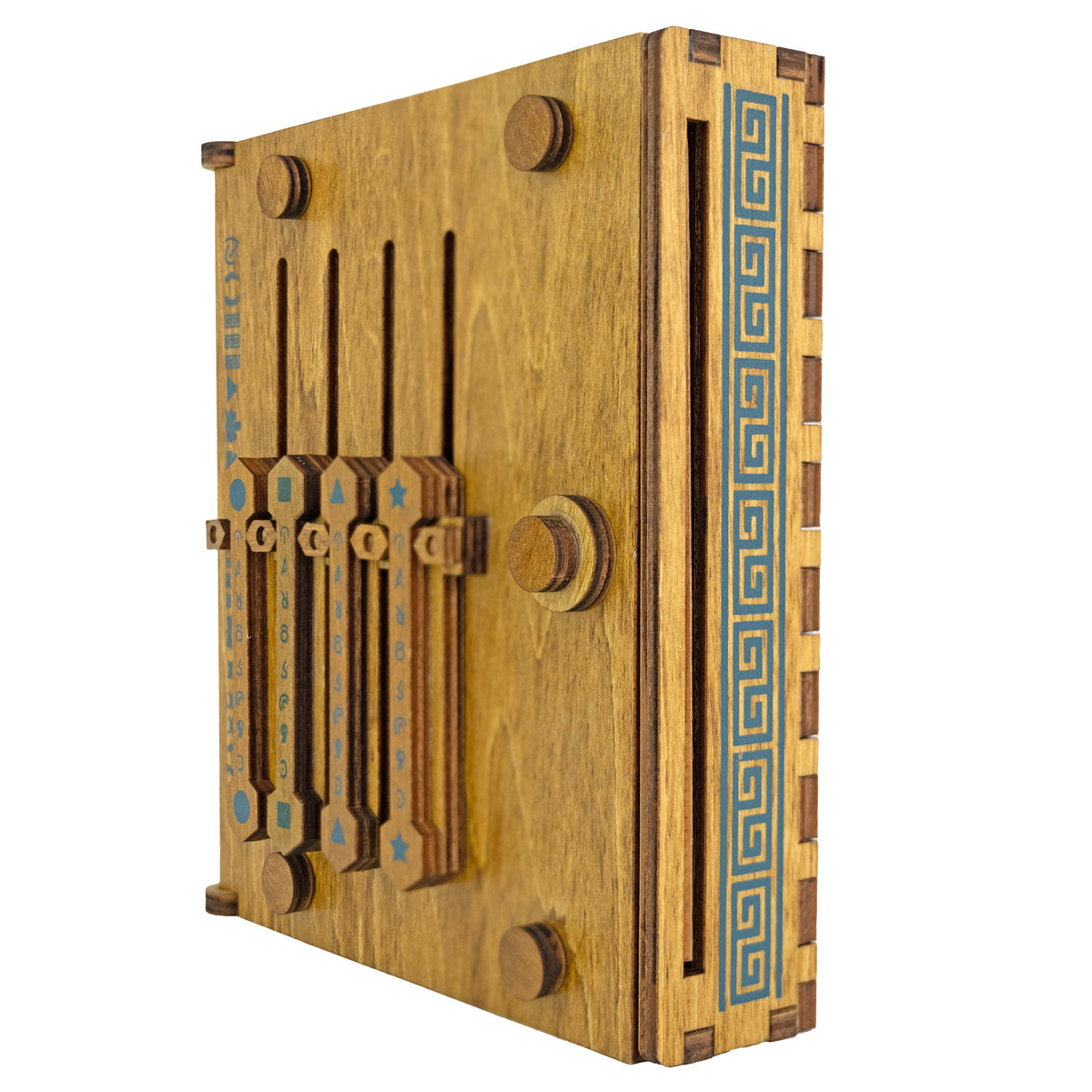 Caesar's Codex - Lever Sliding Wooden Puzzle by Project Genius