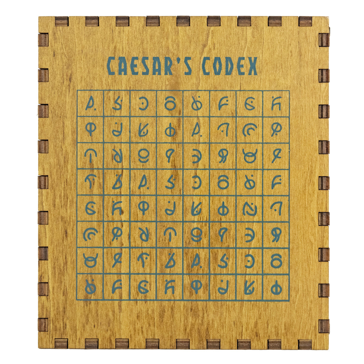 Caesar's Codex - Lever Sliding Wooden Puzzle by Project Genius