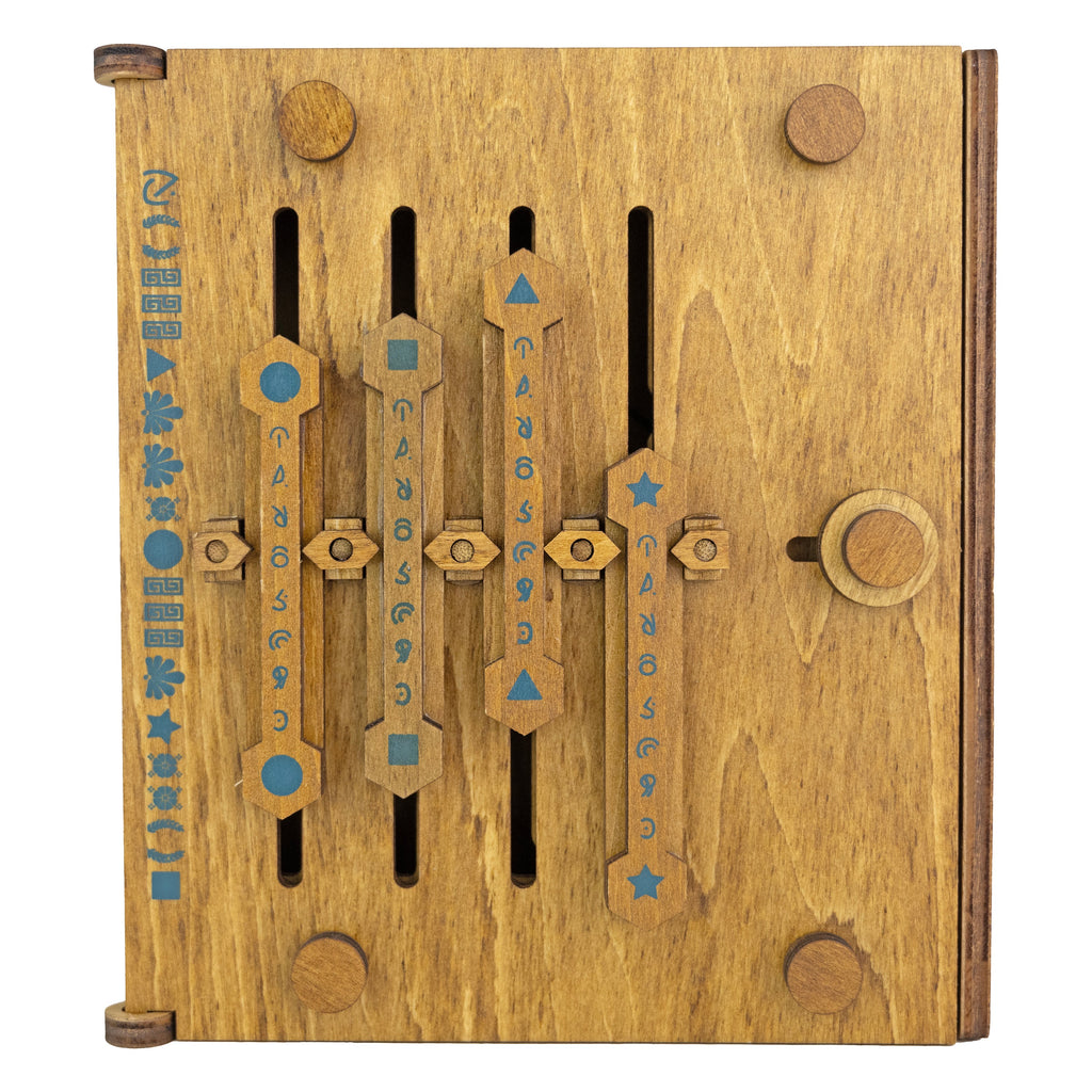 Caesar's Codex - Lever Sliding Wooden Puzzle by Project Genius