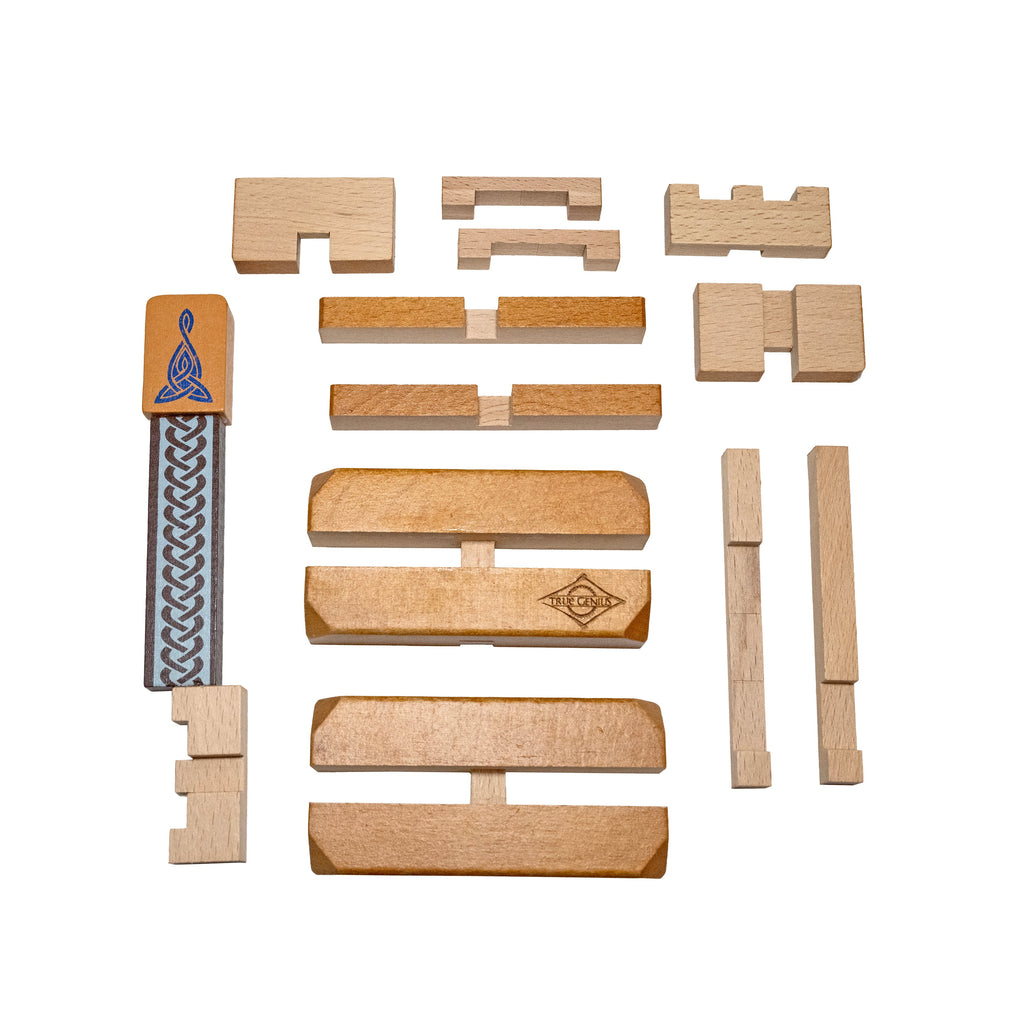 Thor's Hammer - Wooden Dexterity Puzzle by Project Genius