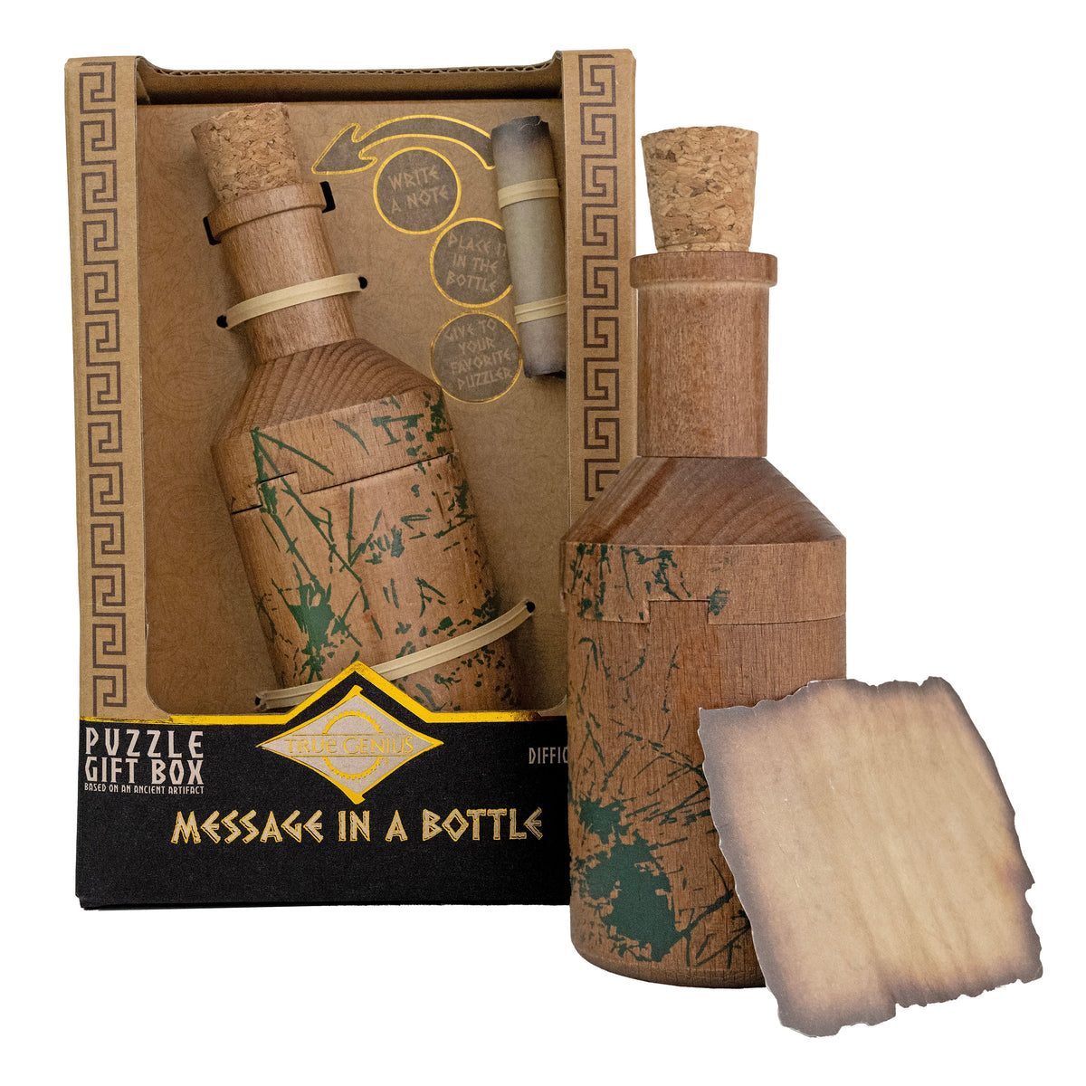 Message in a Bottle - Secret Puzzle Box by Project Genius