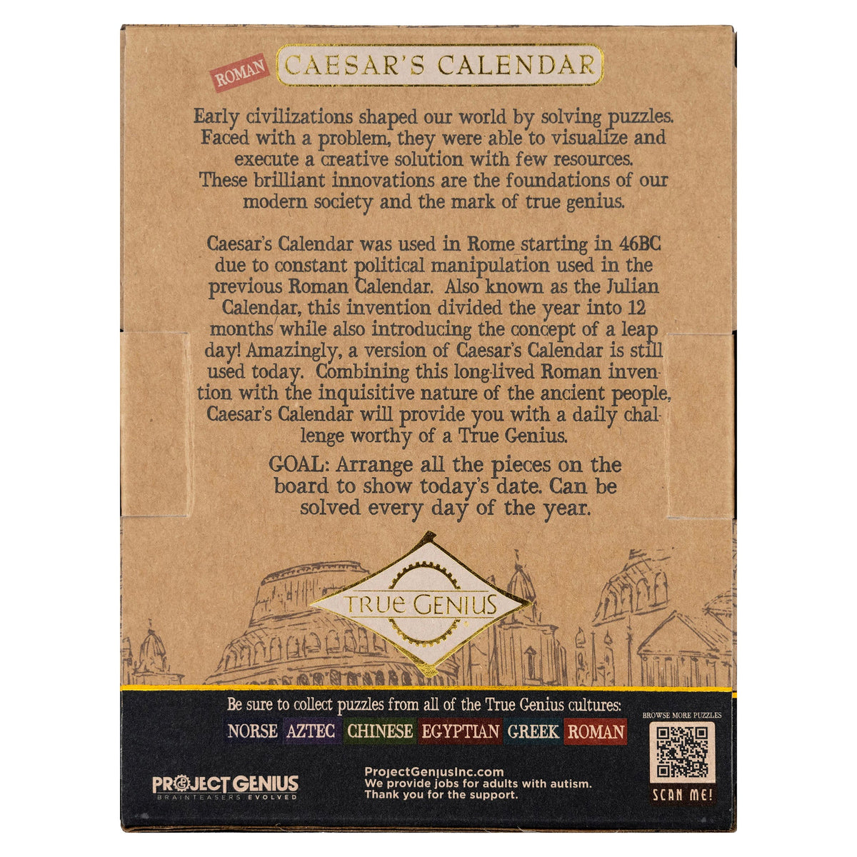 Caesar's Calendar by Project Genius