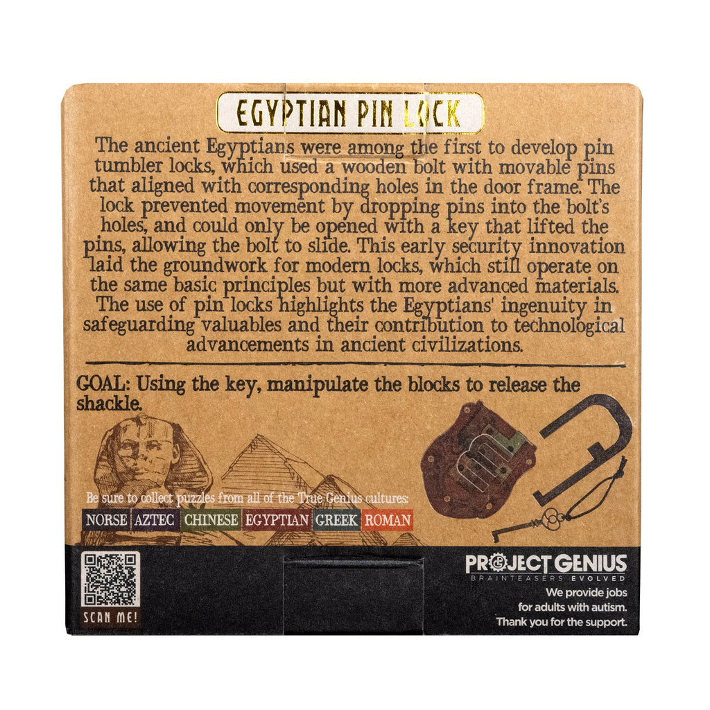 Pin Lock - Unlock the Wisdom of the Pharaohs by Project Genius