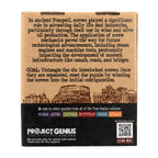 Bolts of Pompeii – Interlocking Metal Burr Puzzle by Project Genius