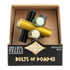 Bolts of Pompeii – Interlocking Metal Burr Puzzle by Project Genius
