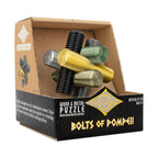 Bolts of Pompeii – Interlocking Metal Burr Puzzle by Project Genius
