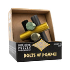 Bolts of Pompeii – Interlocking Metal Burr Puzzle by Project Genius