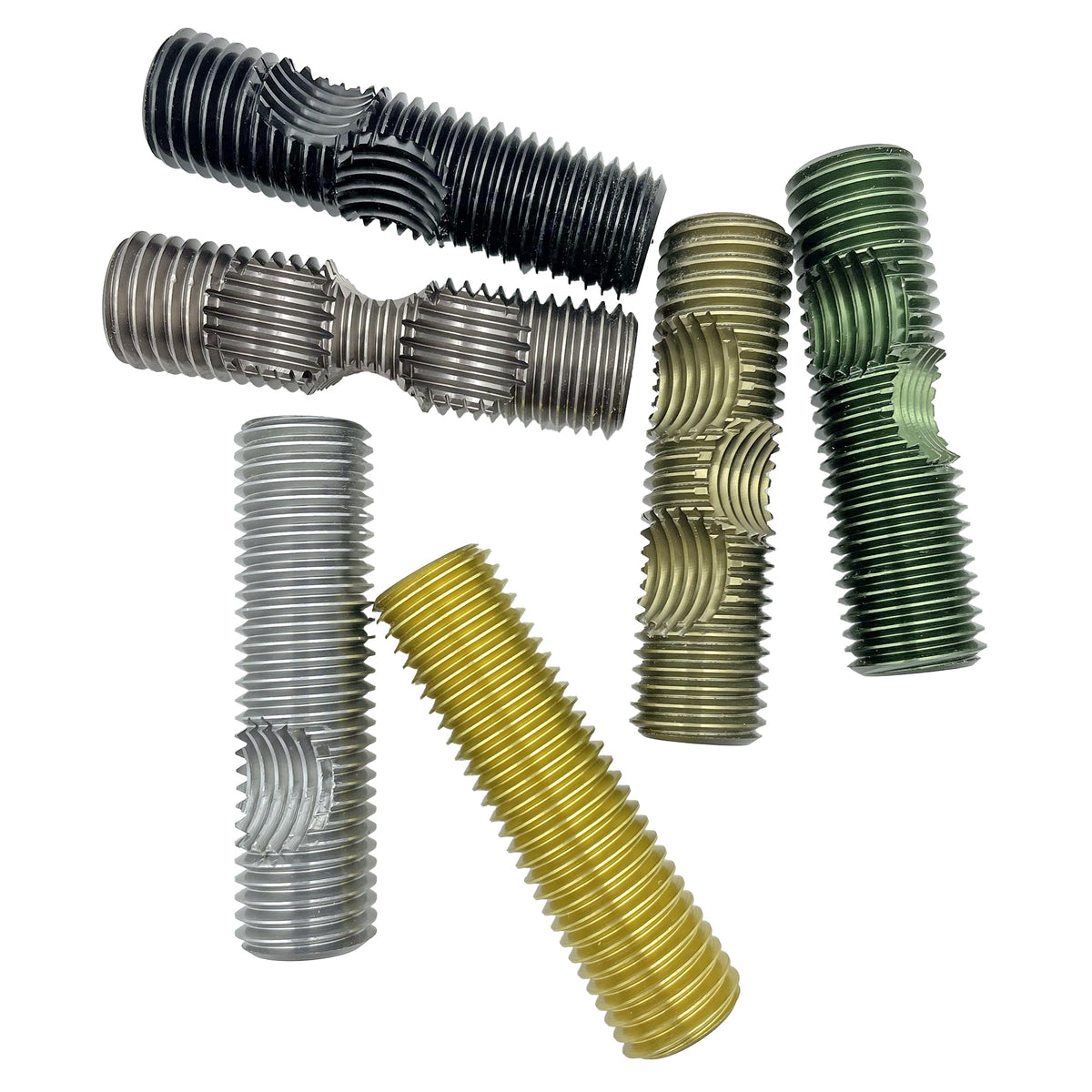 Bolts of Pompeii – Interlocking Metal Burr Puzzle by Project Genius