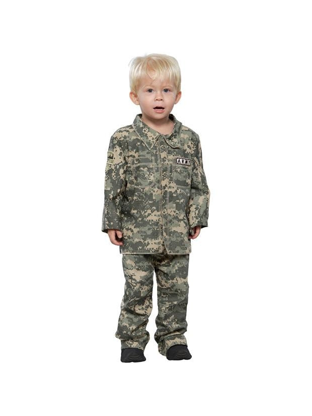 Toddler Little Soldier Army Costume by Masquerade