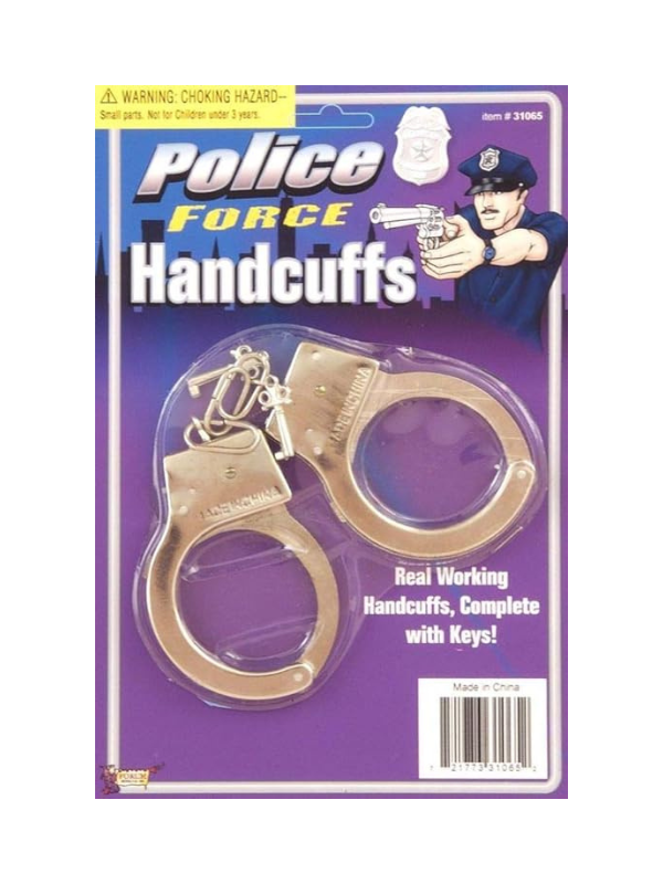 Metal Handcuffs With Keys by Masquerade