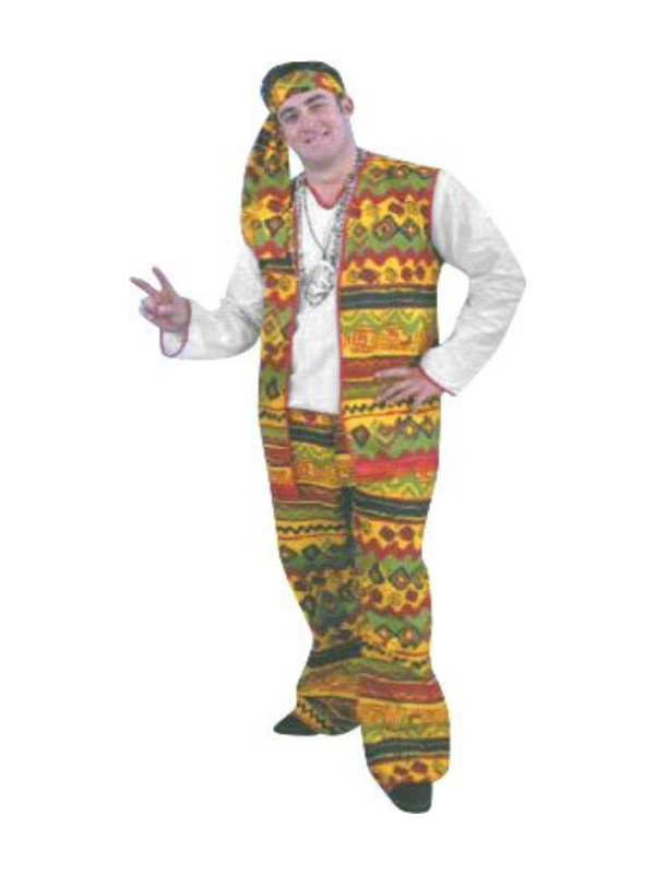Adult Men's Hippie Costume by Masquerade