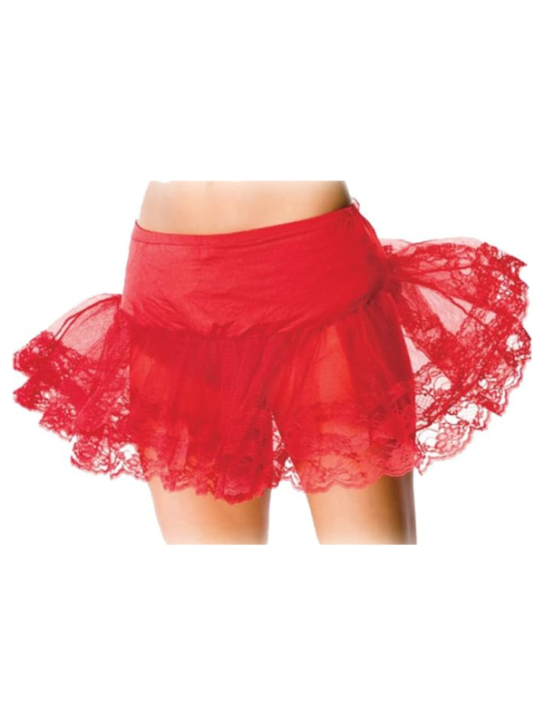 Leg Avenue Red Petticoat by Masquerade
