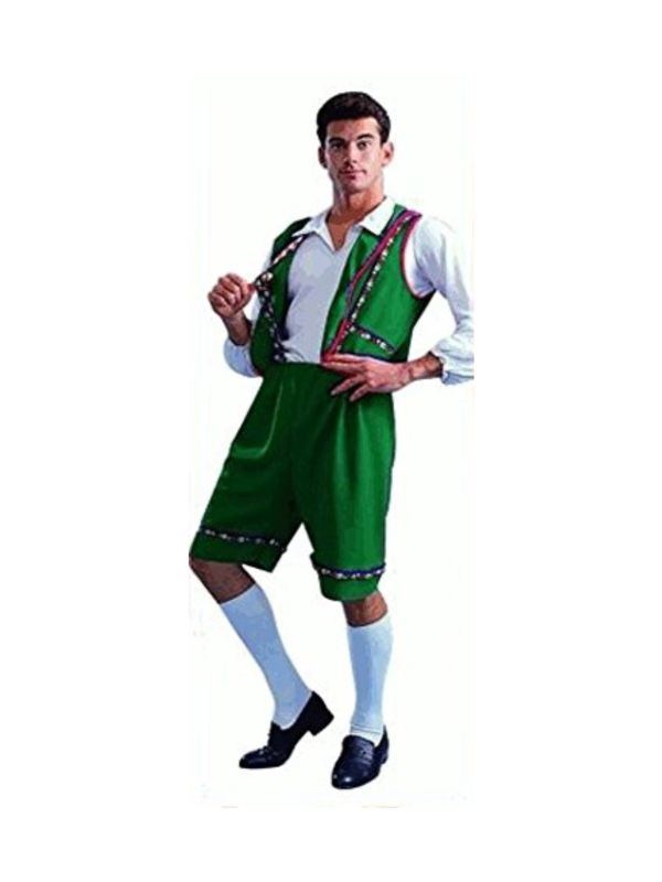 Adult Green Bavarian Man Costume by Masquerade