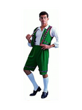 Adult Green Bavarian Man Costume by Masquerade