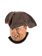 Old Brown Pirate Hat by Masquerade