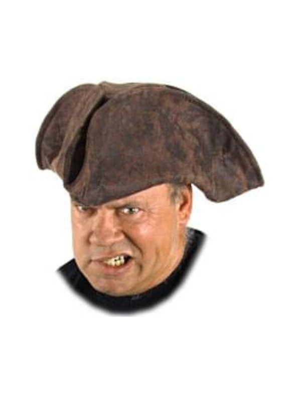 Old Brown Pirate Hat by Masquerade