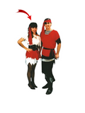 Adult Captain's Wench Costume by Masquerade