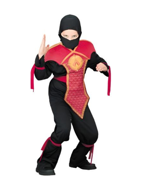 Child Shindu's Fire Shadowkhan Costume by Masquerade