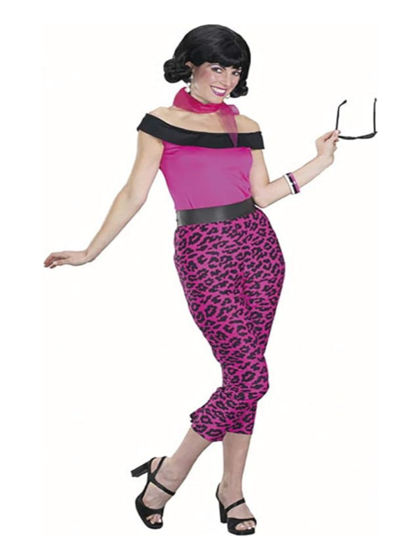 Adult Grease Pink Leopard Costume by Masquerade