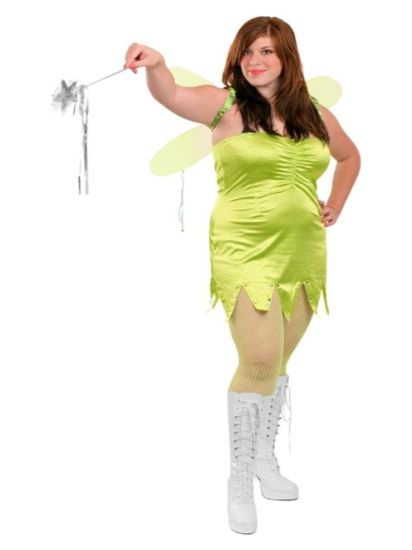 Plus Size Sexy Tinkerbell Fairy Costume Size: Women's Large 8-10 by Masquerade