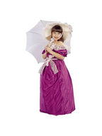Child's Purple Southern Belle Costume by Masquerade