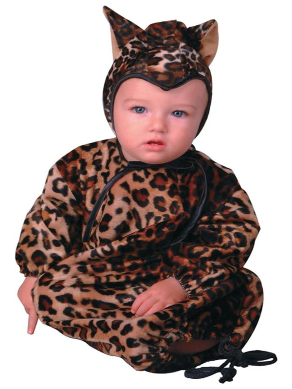 Baby Leopard Bunting Costume Size: Newborn 0-6 Months by Masquerade
