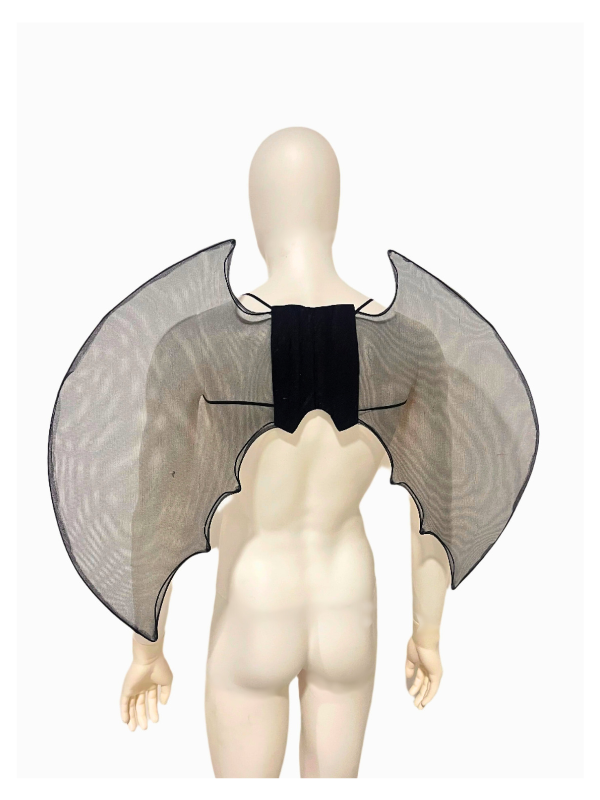 Adult Black Bat Costume Wings by Masquerade