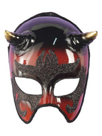 Mardi Gras Demon Mask by Masquerade